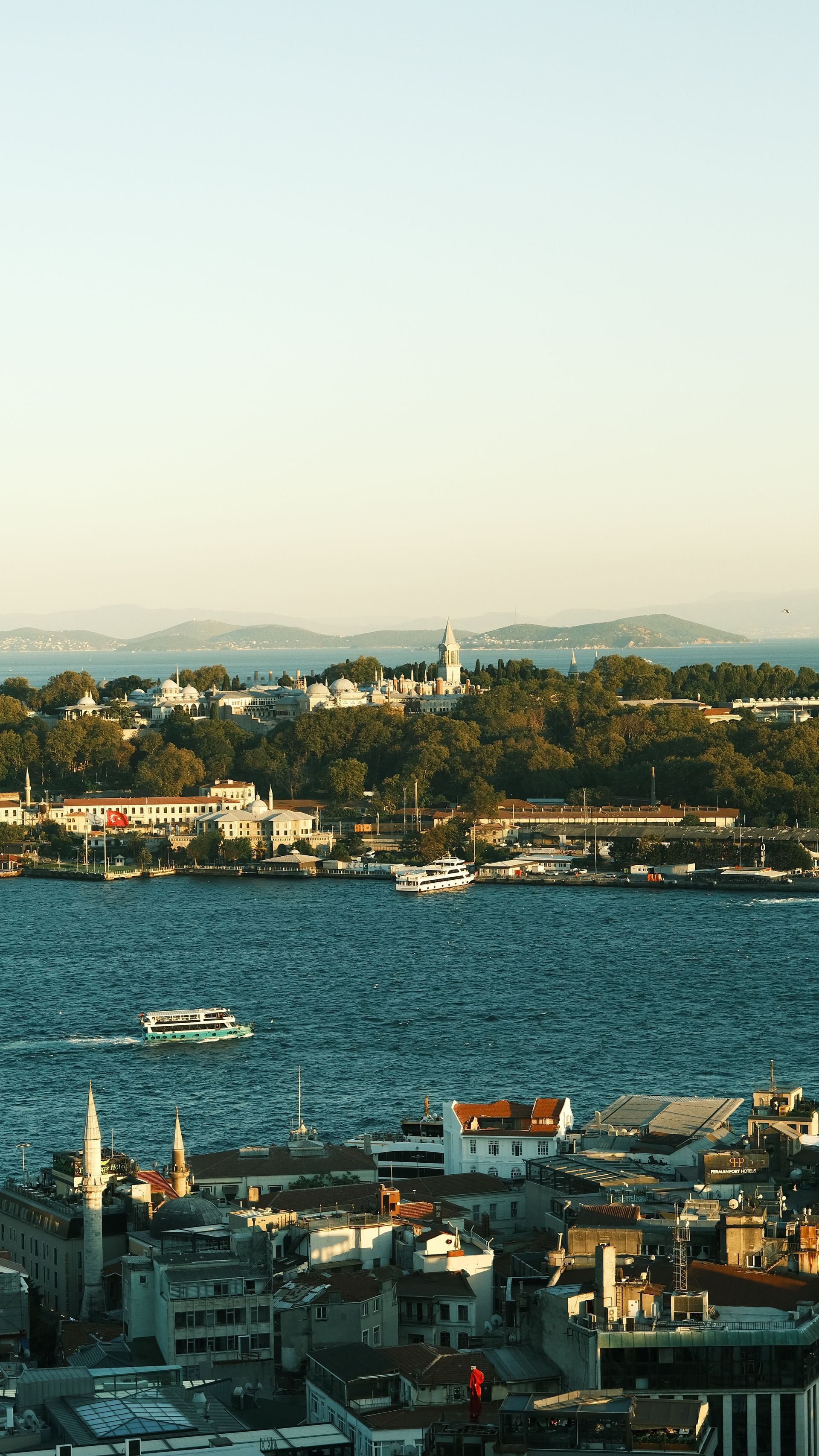 Istanbul waterfront and the Bosphorus